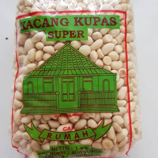 

Kacang kupas merk RUMAH