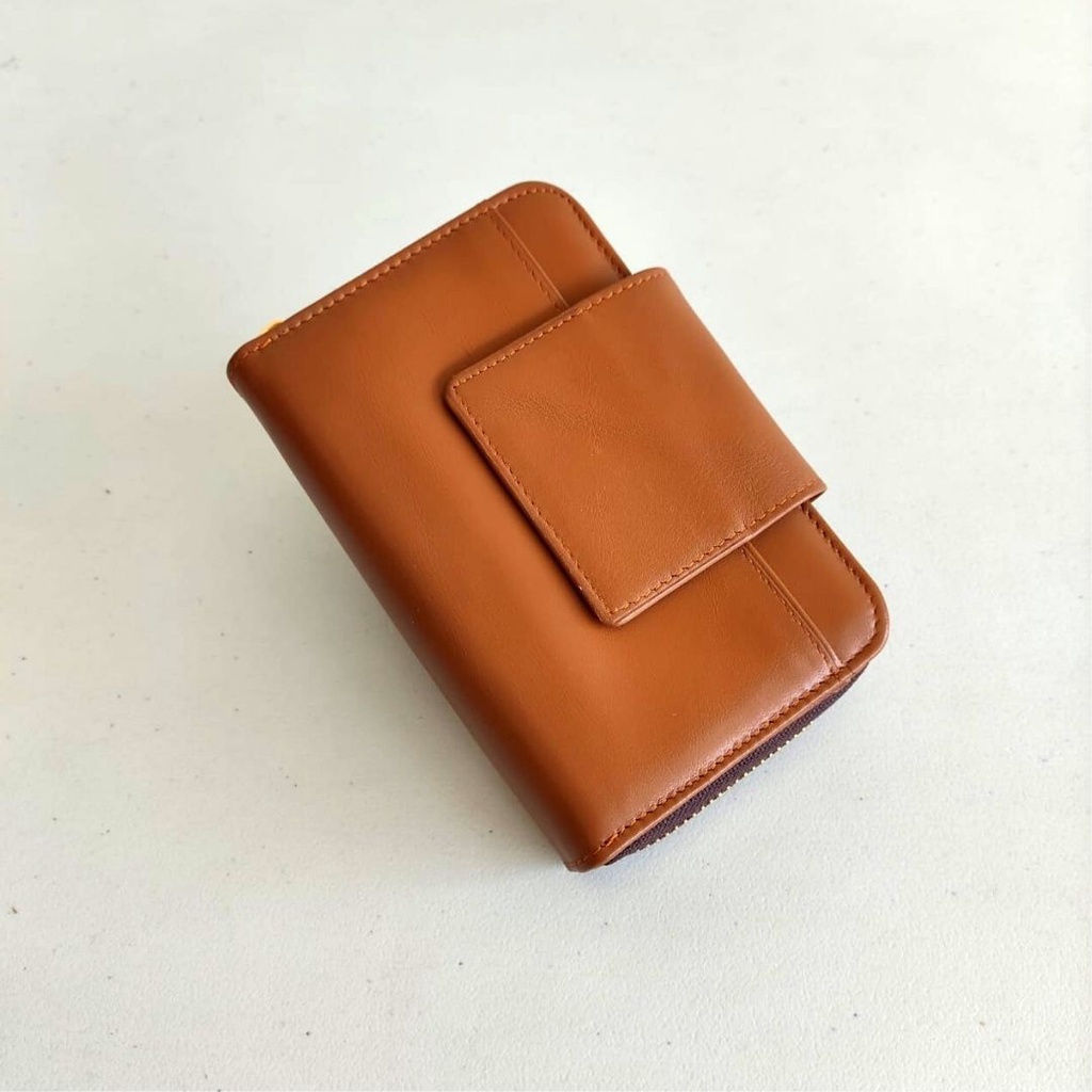 Dompet Lipat Kulit Asli LIONA Dompet Cewek Wanita Perempuan - Original Leather Wallet