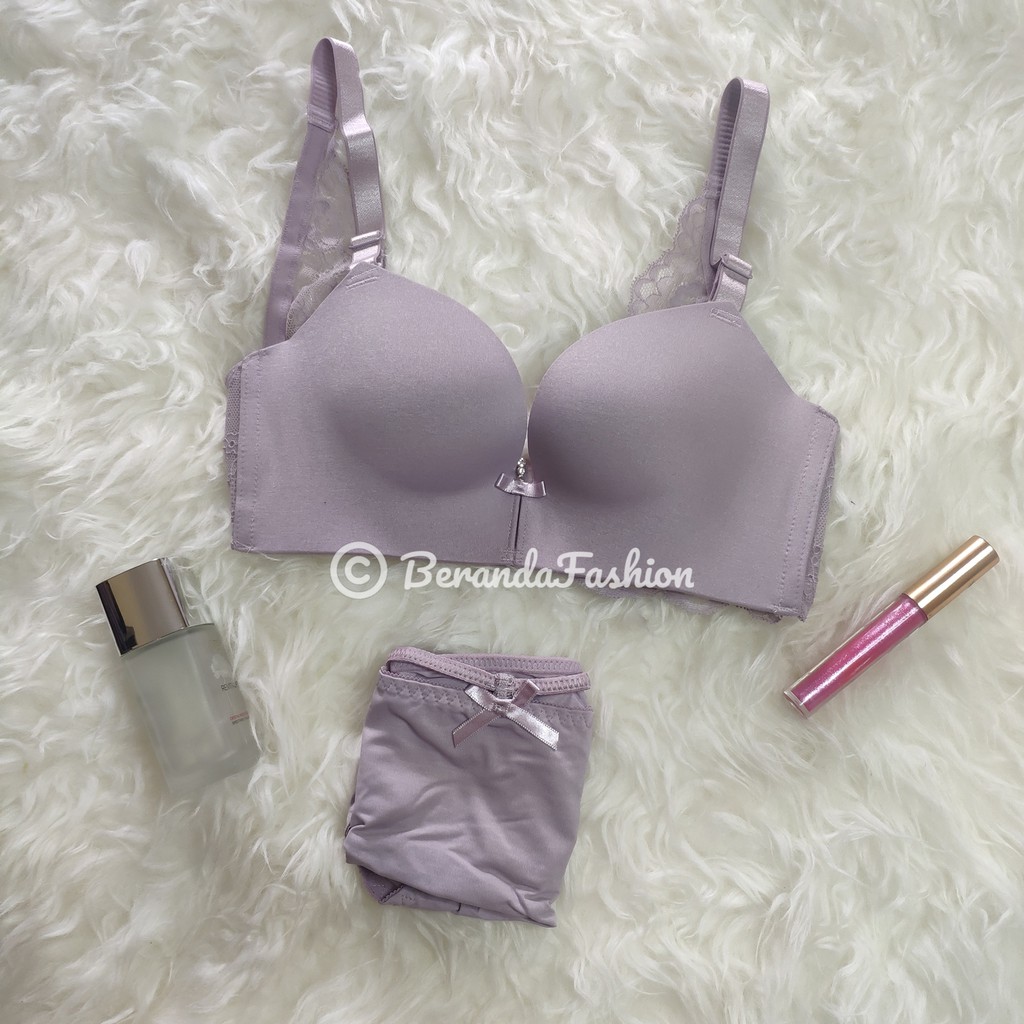 bra set Set bra celana dalam setelan bra cd seamless Berandafashion 197mobi termurah