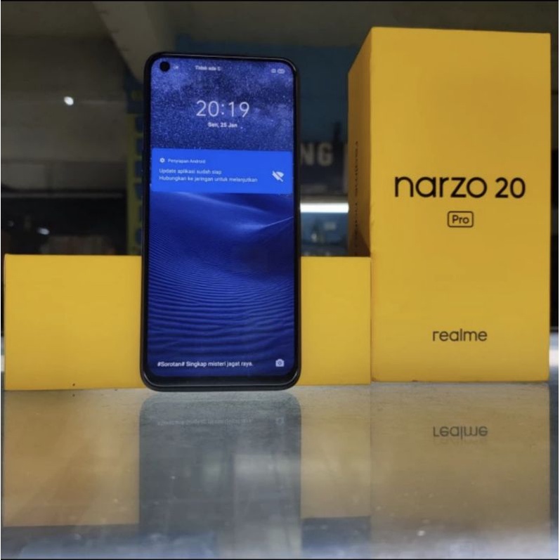 Realme Narzo 20 Pro Narzo 20 8/128 ~ 4/64 gb Fullset Original Mulus Garansi Resmi Realme