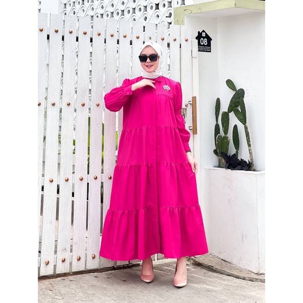 MIDI DRESS YAVA MIDI/MIDI DRESS/GAMIS WANITA/BAJU WANITA TERVARU/DRESS WANITA