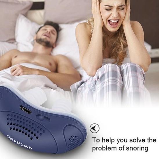 Big Sale|SQ26|alat anti dengkur elektrik snore stoper anti ngorok elektrik penghenti suara ngorok de