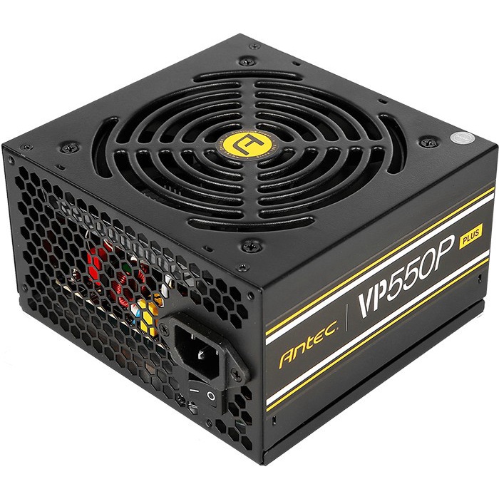 PSU Antec VP Series 550W VP550P PLUS | 80 Plus White | Black Cables