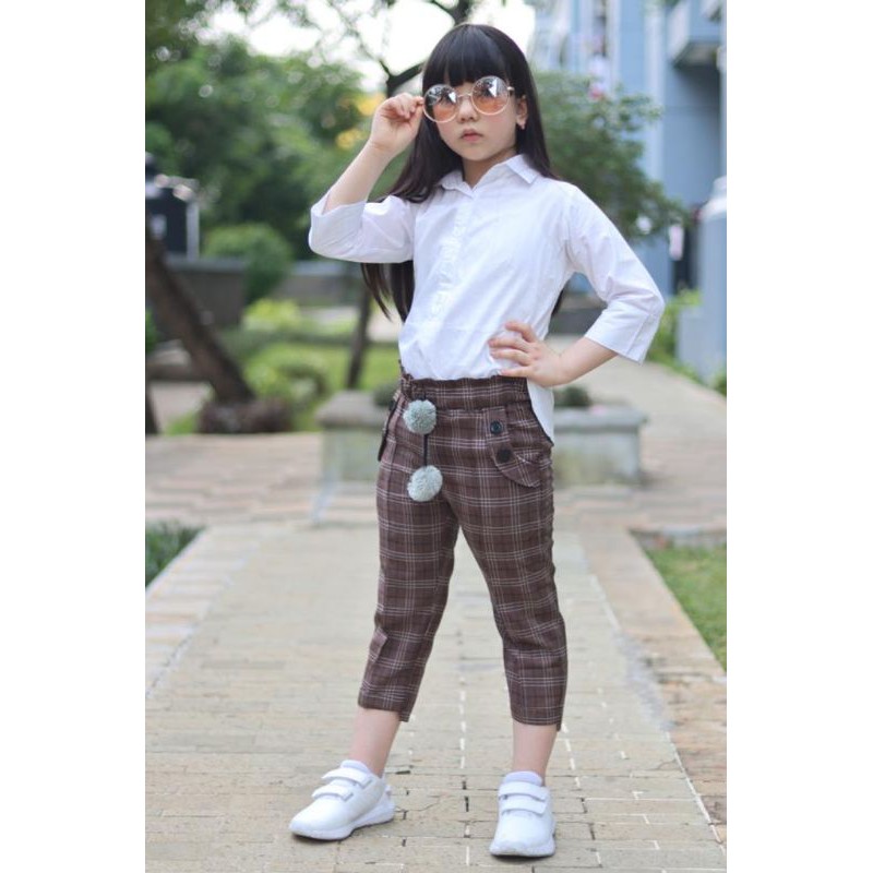 Celana Zara kotak Anak