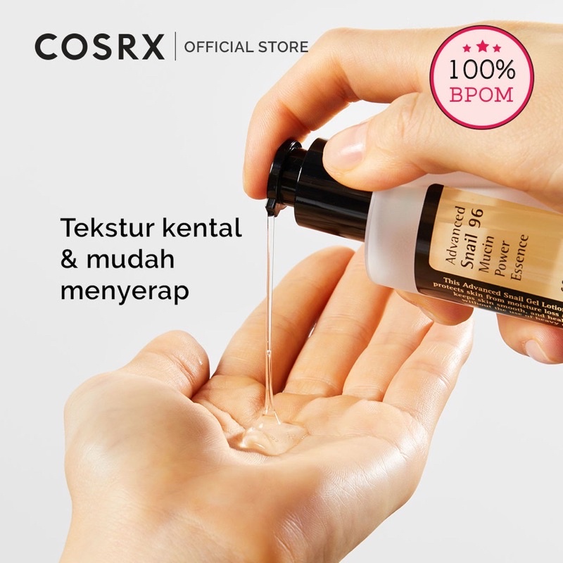 COSRX Advanced Snail Mucin 96 Power Essence 100ml - Esens Lendir Siput