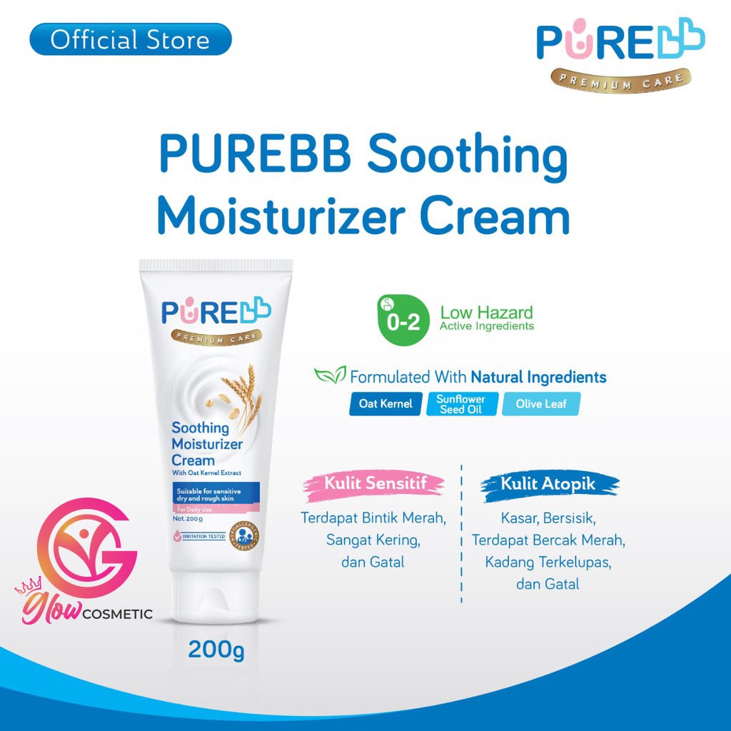 PURE BB PREMIUM CARE SOOTHING MOISTURIZER CREAM 100GR
