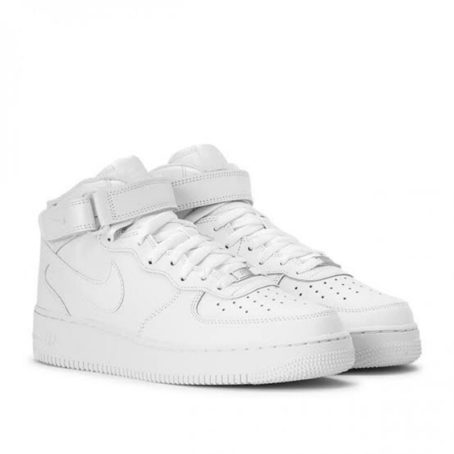 Sepatu Second Original Nike Air Force 1 Mid White