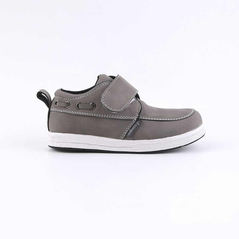 sepatu anak laki2 cowo grey shoes premium cj3 tpr abu 26-30 ORIGINAL