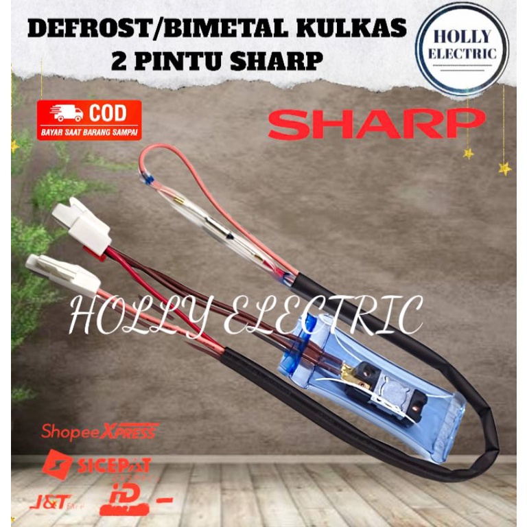 Defrost/Bimetal kulkas 2 pintu Sharp