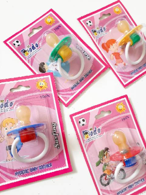 Empeng Bayi | Empeng Bulat Cherry  Silicone Baby Soother | Empeng Dot Anak | Balita Dodo KODE 106N