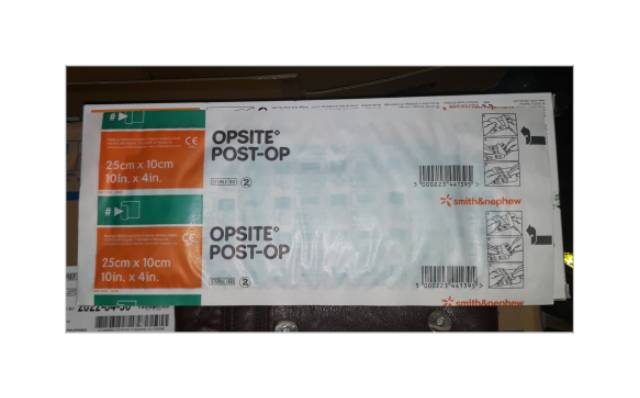 Opsite post op 25cm x 10cm / plester tahan air / opsite 10in x 4in