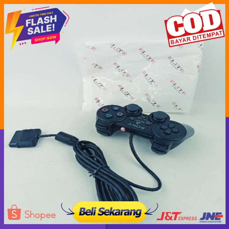 STIK JOYSTIK PS2 SONY STICK PS 2 JOYSTICK SONY PLAYSTATION  ORI PABRIK ELITE TERBAIK DI KELASNYA