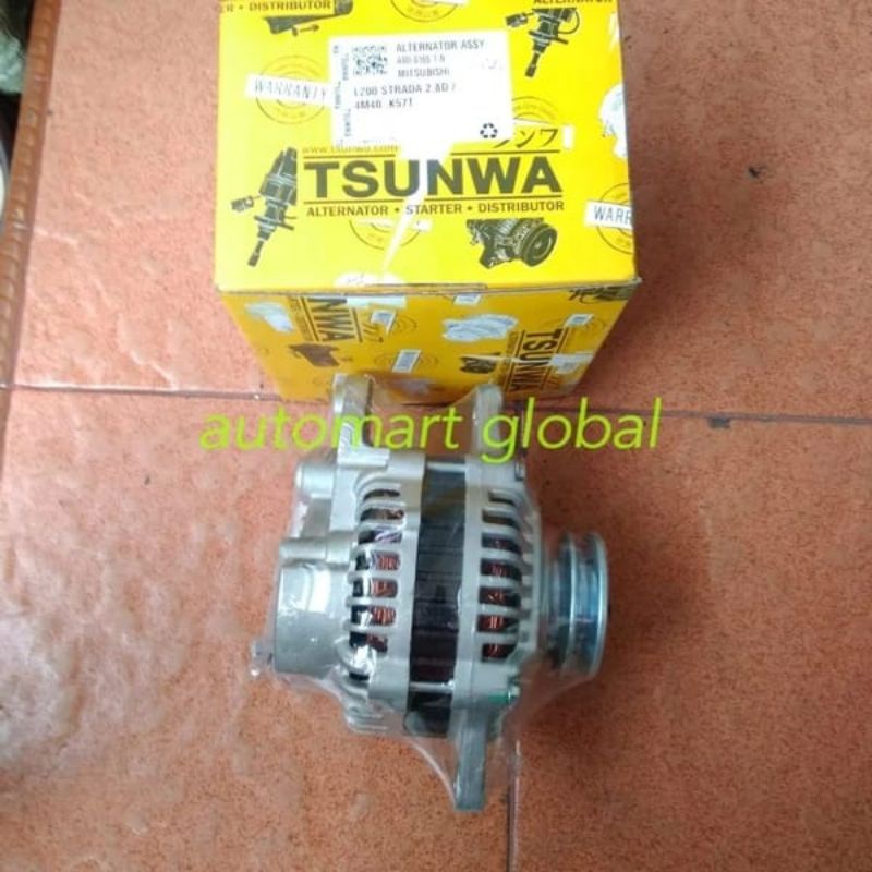 dinamo cas alternator L200 strada 2800cc 4m40 k57t