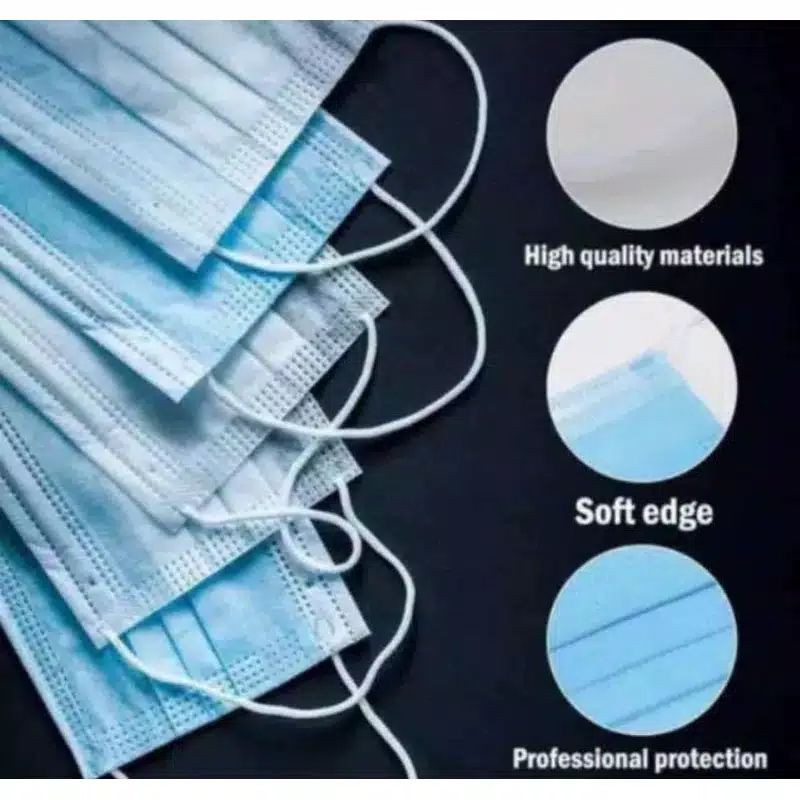 50pcs / Box Masker 3 ply Earloop