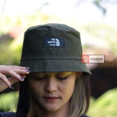 topi bucket dewasa pria wanita topi bucket the north face bordir distro topi bucket tnf premium