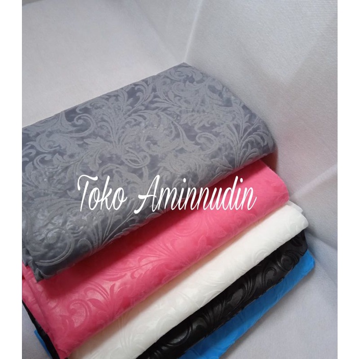 Kain spunbond Motif EMBOS wraping buket background 100x120cm