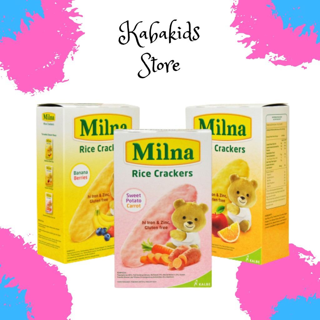 Milna Rice Cracker 20ml Milna Cracker - Kabakids Store