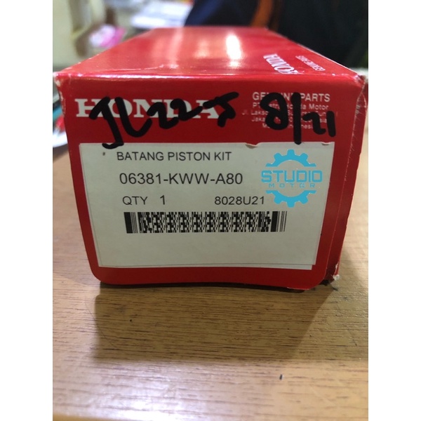 Stang Seher Batang Piston Blade REVO 110 NEW Rod Kit Connecting 06381-KWW-A80