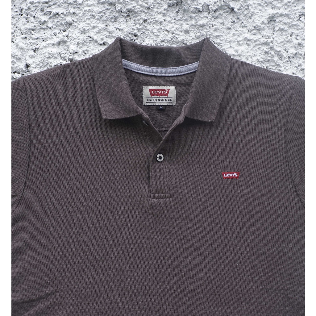 Kaos Pique Polo Levi's - Brown