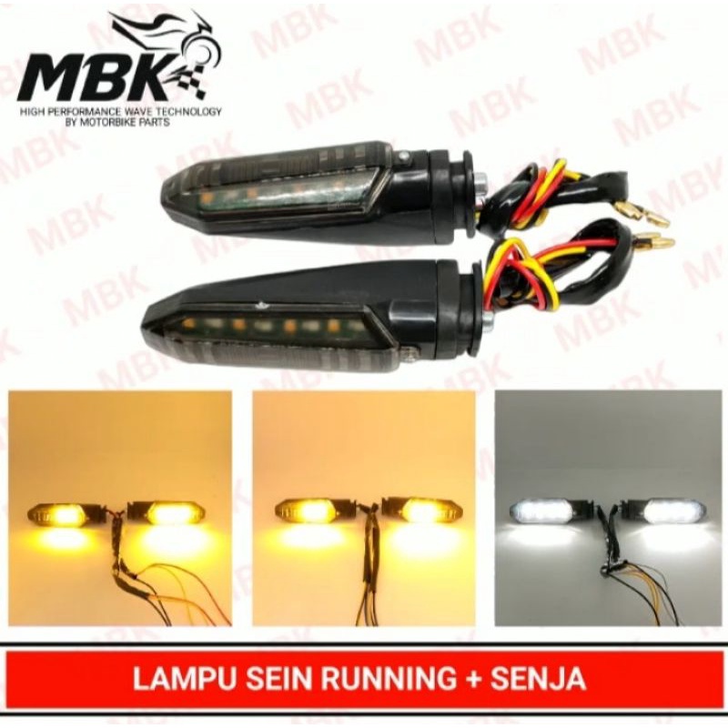 Sein Running 2In Mode Lampu Sen Led Running Model CB150/CBR150/VARIO125NEW/VARIO150NEW PNP