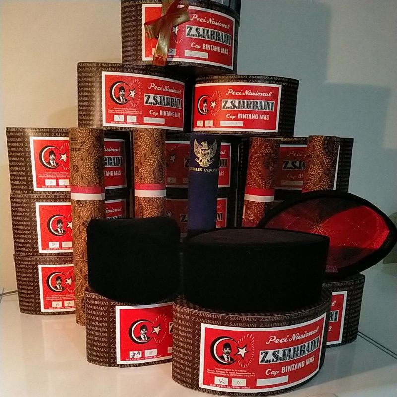 Peci Nasional Z.SJARBAINI cap BINTANG MAS