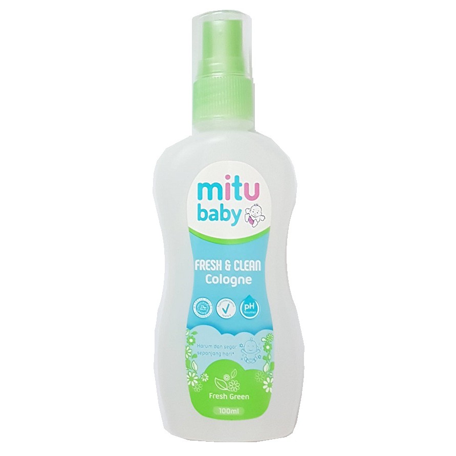 Mitu Baby Cologne Fresh Green 100ml