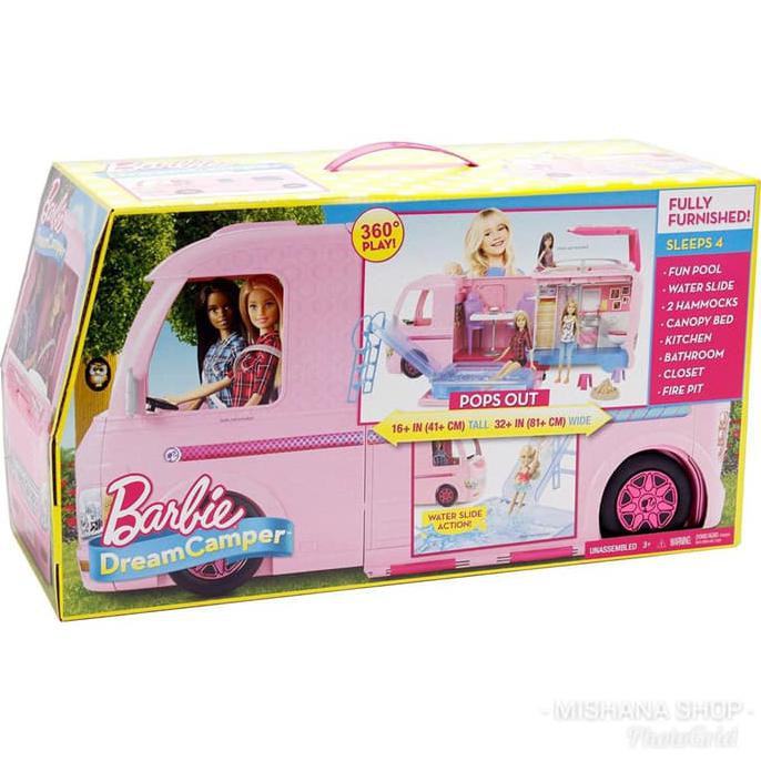 barbie happy camper