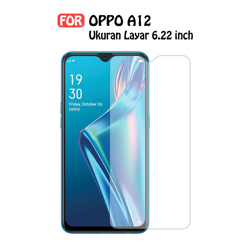 Tempered Glass Oppo A12 Premium Quality Anti Gores Kaca