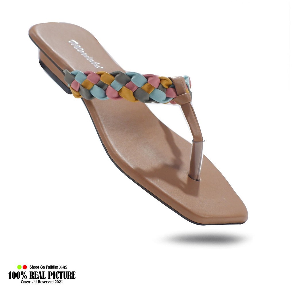 SANDAL JAPIT WANITA TERBARU CASUAL ELEGAN JP01 37-40