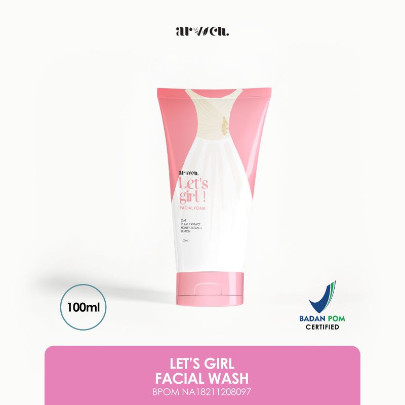 ARVVEN LES'T GIRL FACIAL FOAM