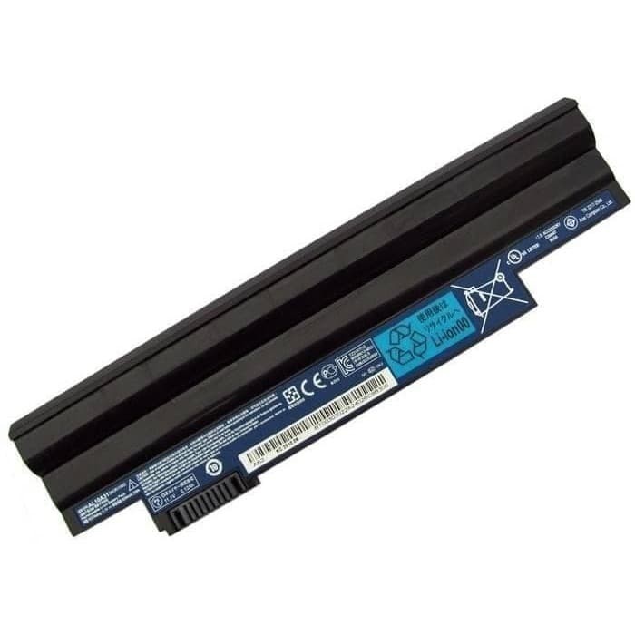 Baterai NoteBook Acer Aspire One D255 AOD255 D257 D260 AOD260 D270 722 AOD722 Hitam