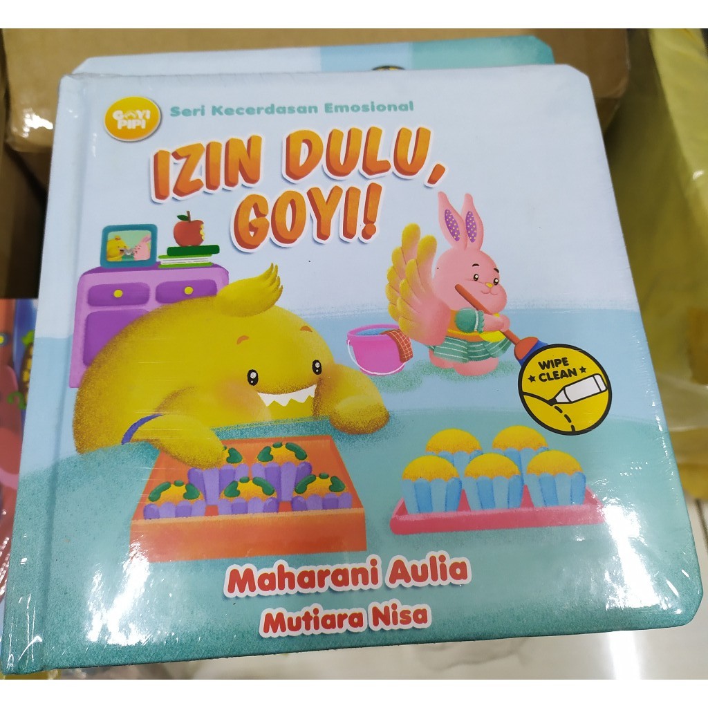 GOYI PIPI.SKE: IZIN DULU, GOYI (BOARDBOOK)  Maharani Aulia - POTATA PUBLISHING