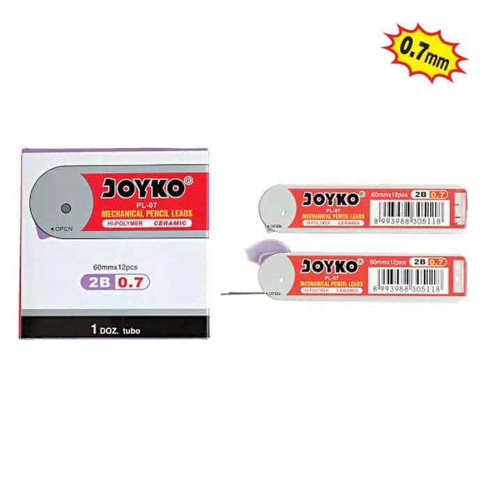 

Isi Pensil 2B Mekanik 0.7 Joyko