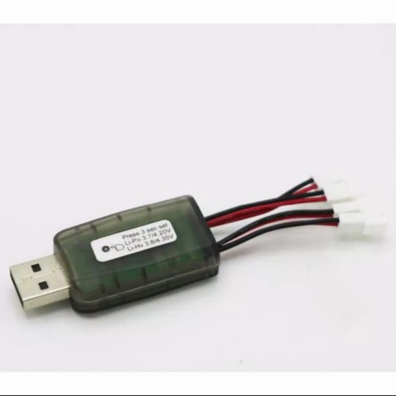 Aokoda Charger Baterai 1s 4 in 1 LiPo LiHV Original 100%