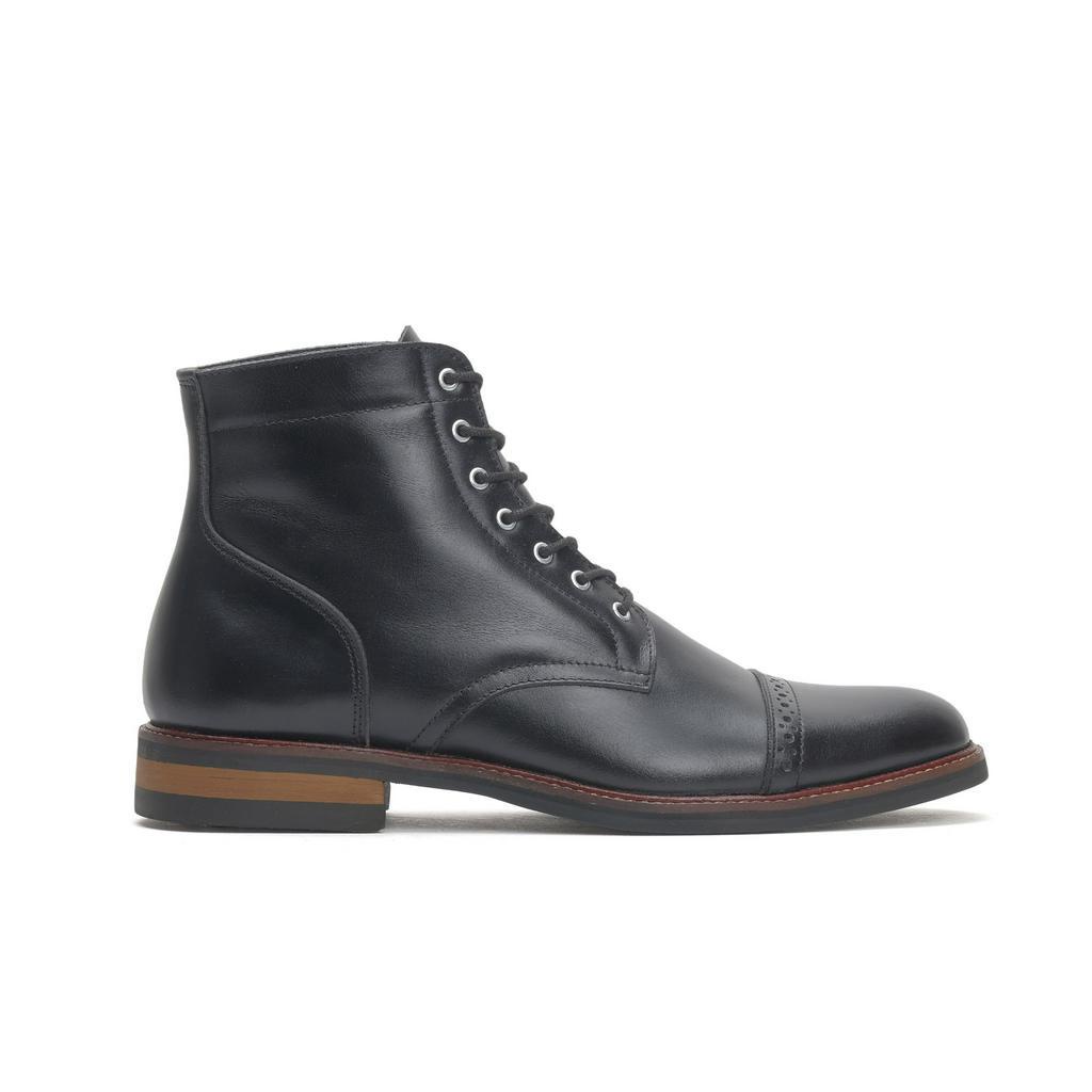 Koku Footwear Sepatu Boots Kulit - Andy Black