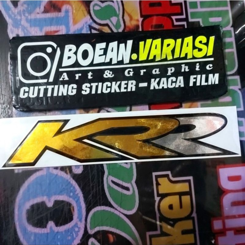 Cutting Sticker Kawasaki Sticker KRR sticker ZX