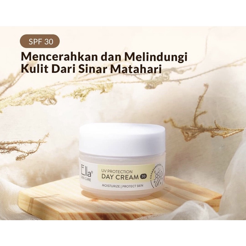 Ella skincare Day cream SPF 30/krim pagi/sunscreen/tabir surya