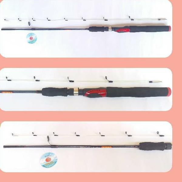 ・➮ Joran Charm Magic Spin Panjang 120cm 135cm 150cm 165cm. Super Lentur ★ WPR