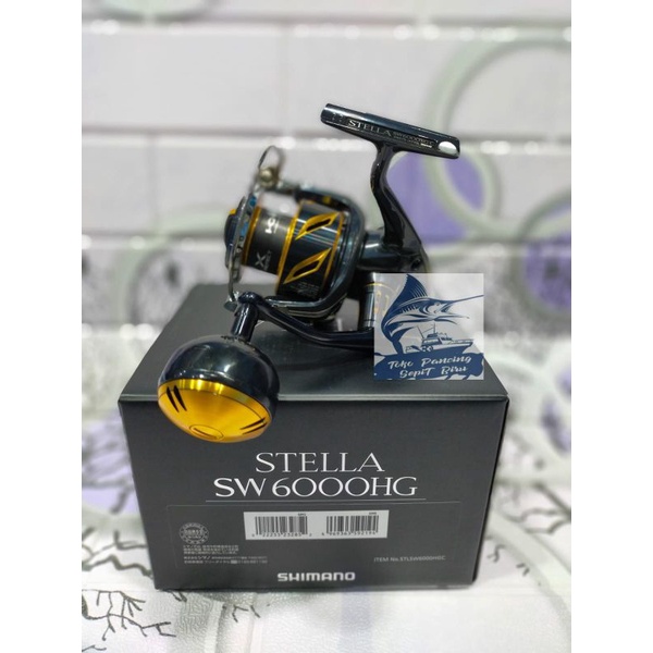 Reel Shimano Stella SW 6000HG New 2020