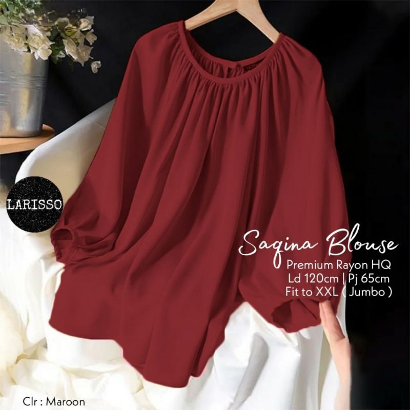 SAQINA BLOUSE BAJU WANITA TERBARU