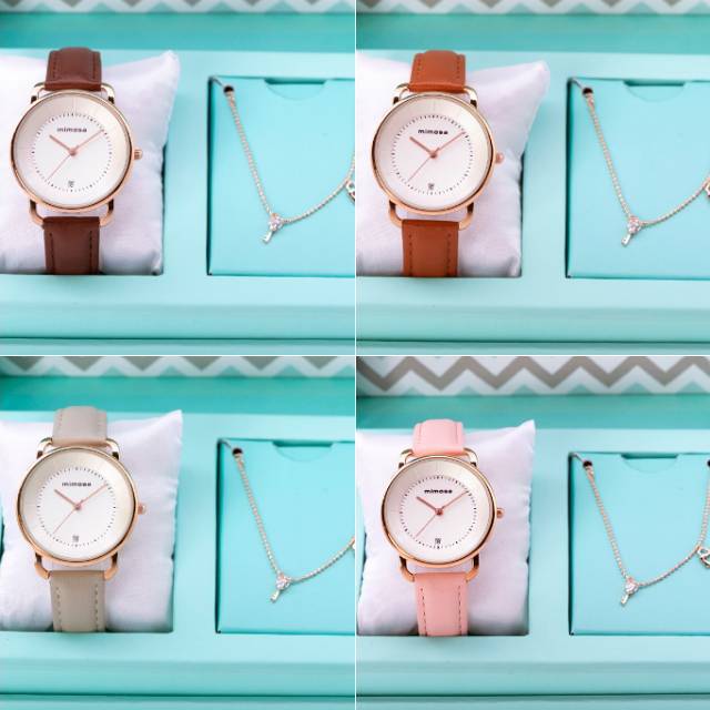 Jam Tangan Mimosa 2104 Original (7 Warna)