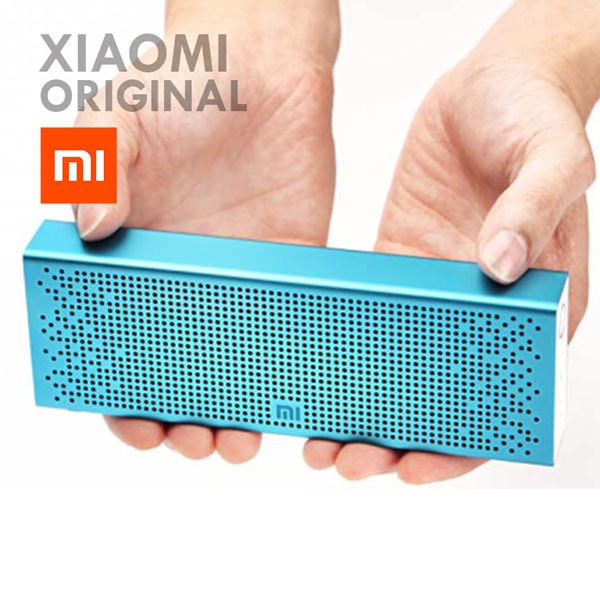 Speaker Bluetooth Subwoofer Stereo Cube Xiaomi Metal Box Hi-Fi Premium