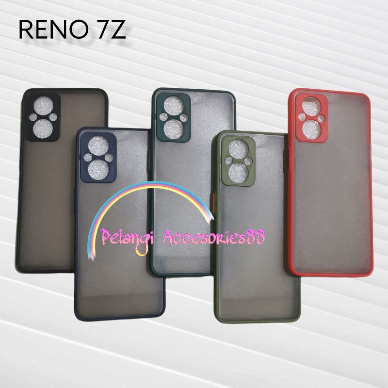 CASE OPPO RENO 7Z / RENO 8Z / A96 5G  SOFTCASE CASE DOVE CASE FULL COLOUR