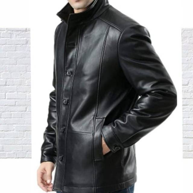 JAKET KULIT PRIA /JAKET KULIT ASLI DOMBA SUPER /JAKET KULIT SEMI JAS /JAKET KULIT BLAZER PRIA