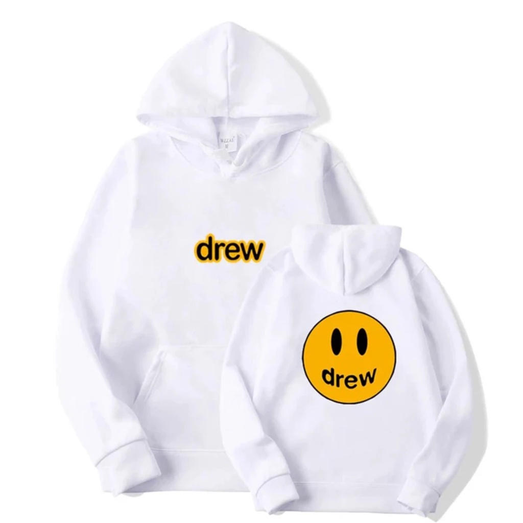 DREW FONT Jumper Hoodie II DREW FONT Sweater Hoodie II Sweter Oblong Topi SIZE M - XL ( Pria &amp; Wanita / Anak &amp; Dewasa )