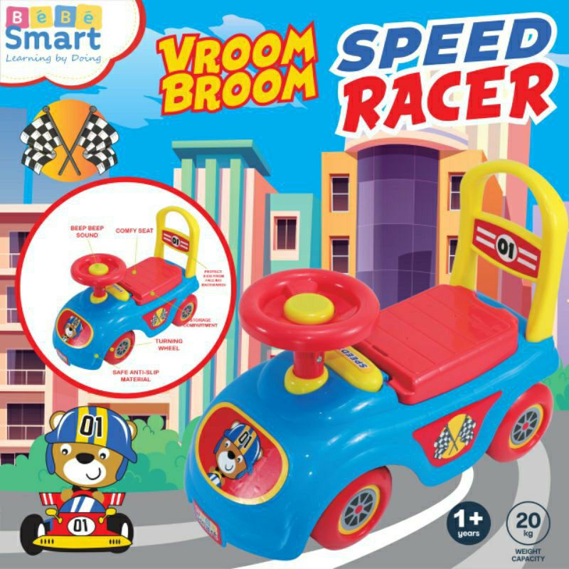 Bebe Smart Vroom Broom Ride On