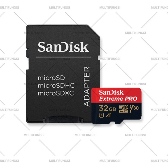 ORIGINAL SANDISK EXTREME PRO MICROSD 32GB 100MB/S - 32 GB MICROSDHC