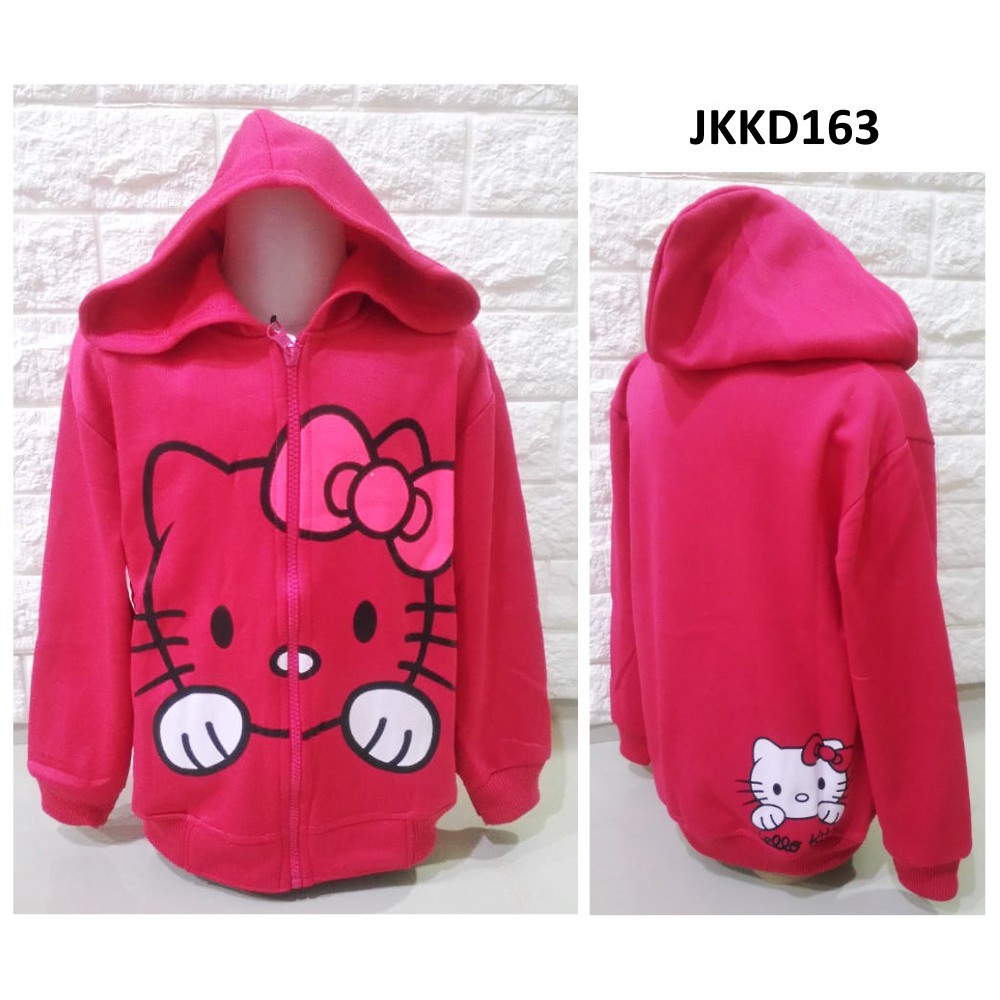 Jaket Anak Hello Kitty Face - JKKD162 - JKKD163