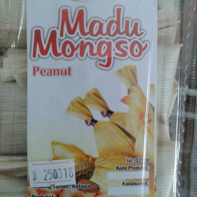 JARKASI JENANG MADU MONGSO RASA KACANG CAMILAN CEMILAN KHAS MALANG