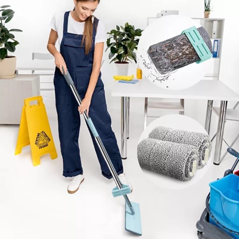 Alat Pel Lantai Pel Tarik - FLAT MOP Cleanze